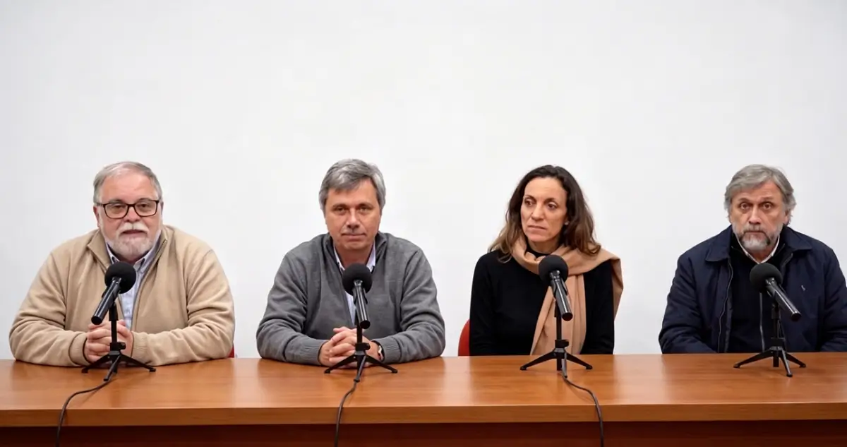 Autoridades durante la presentación oficial del Concurso Horacio Quiroga en Salto.