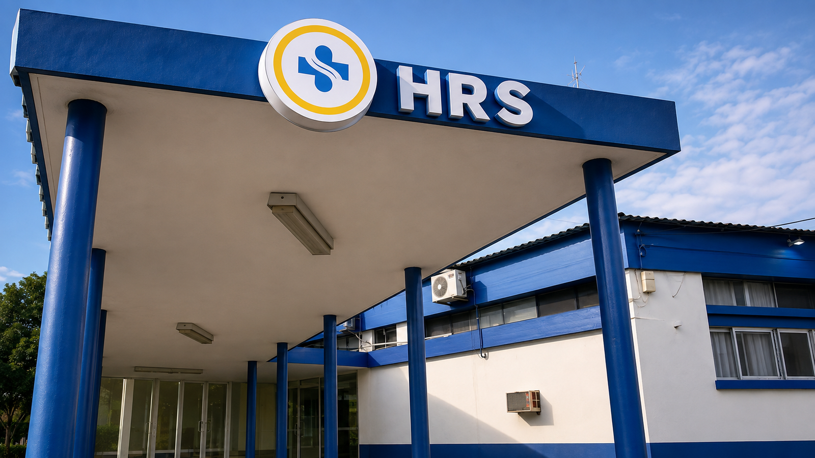 Fachada del Hospital Regional Salto donde fue atendido el hombre herido de bala.
