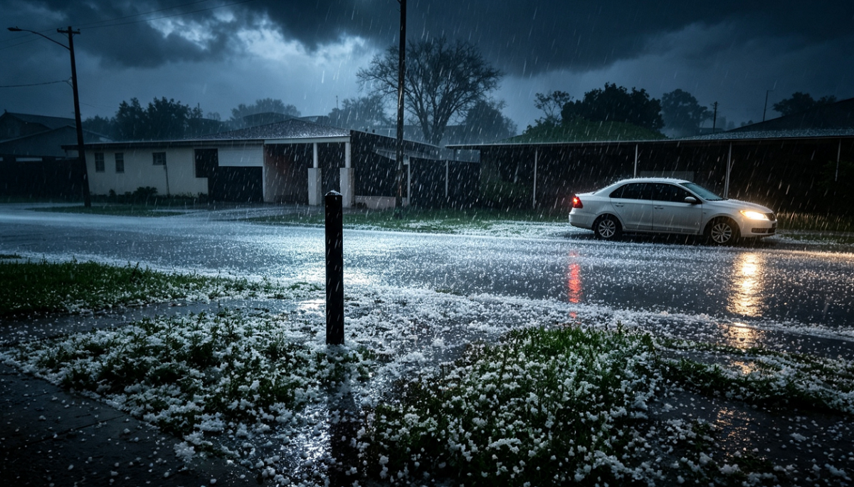 Aquiles Mainardi, coordinador del CECOED, tras la tormenta en Salto
