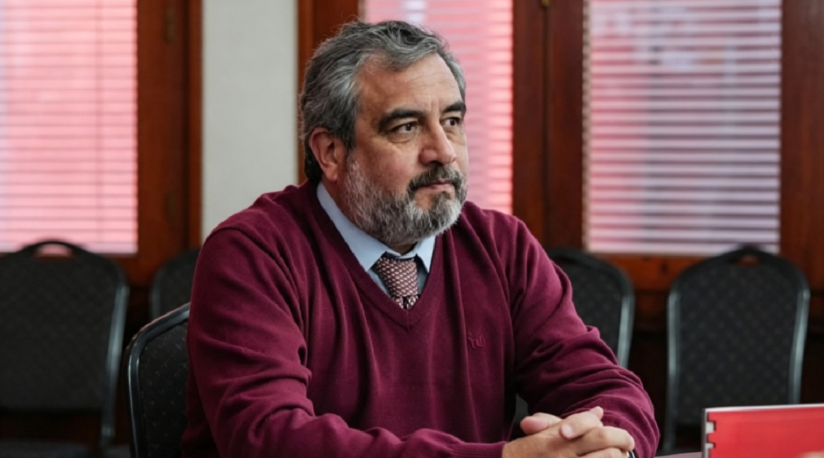 El diputado Horacio de Brum durante una intervención en el ámbito legislativo.