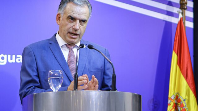 El presidente Yamandú Orsi durante una actividad oficial en el país.
