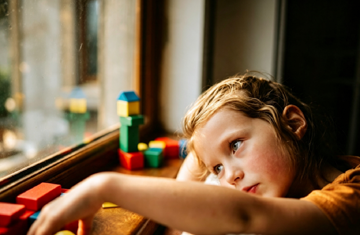 Un profesional de la psicología atendiendo a un niño para cuidar la salud mental infantil tras una pérdida