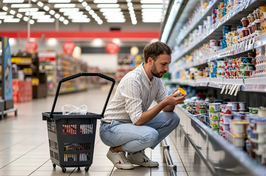 Ventas reales Uruguay en comercios de una calle urbana