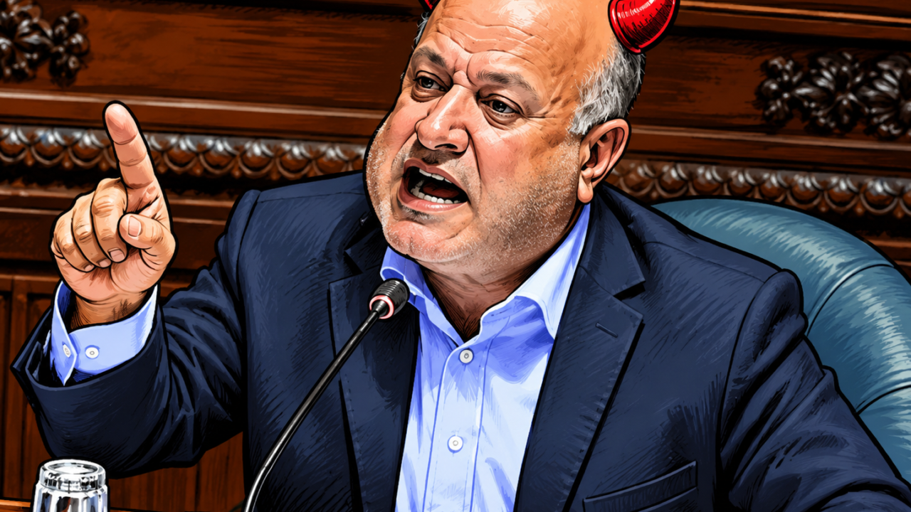Pie de foto: Carlos Albisu gobierna Salto mientras Germán Coutinho mantiene su estructura política dentro del Partido Colorado, en medio de versiones sobre crecientes diferencias internas.