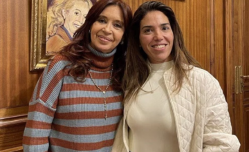 Fachada del edificio de San José 1111 en Buenos Aires donde cumple condena Cristina Kirchner.