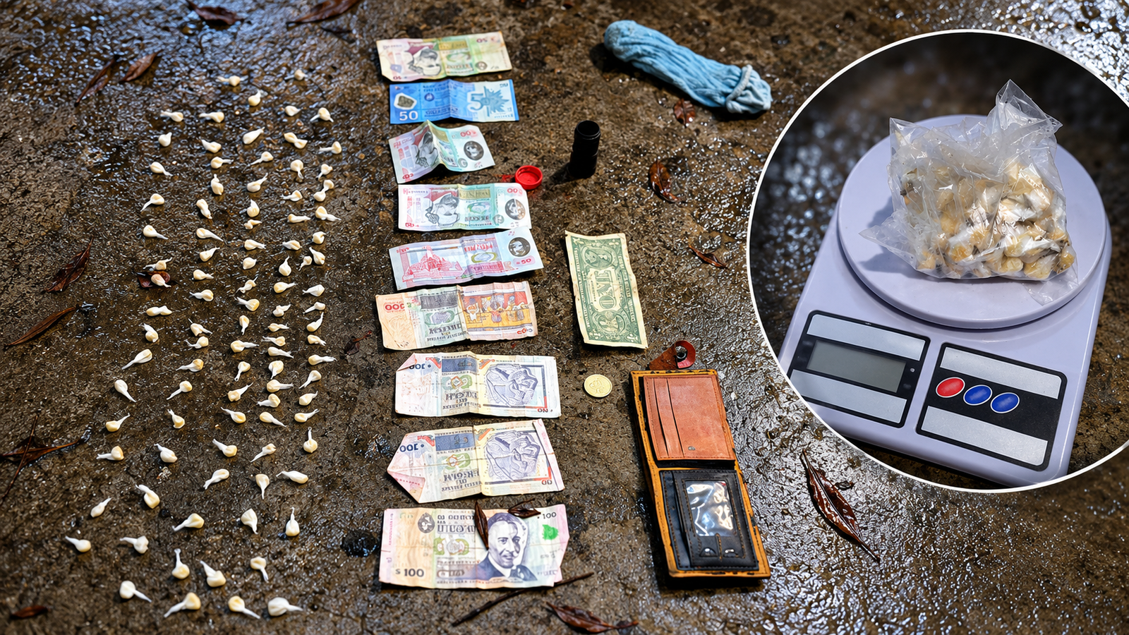 Incautación de pasta base en la vía pública: un detenido tras intento de fuga