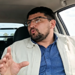 Captura de la entrevista realizada a José Carvalho en el canal de YouTube de Gonzalo Sualina.